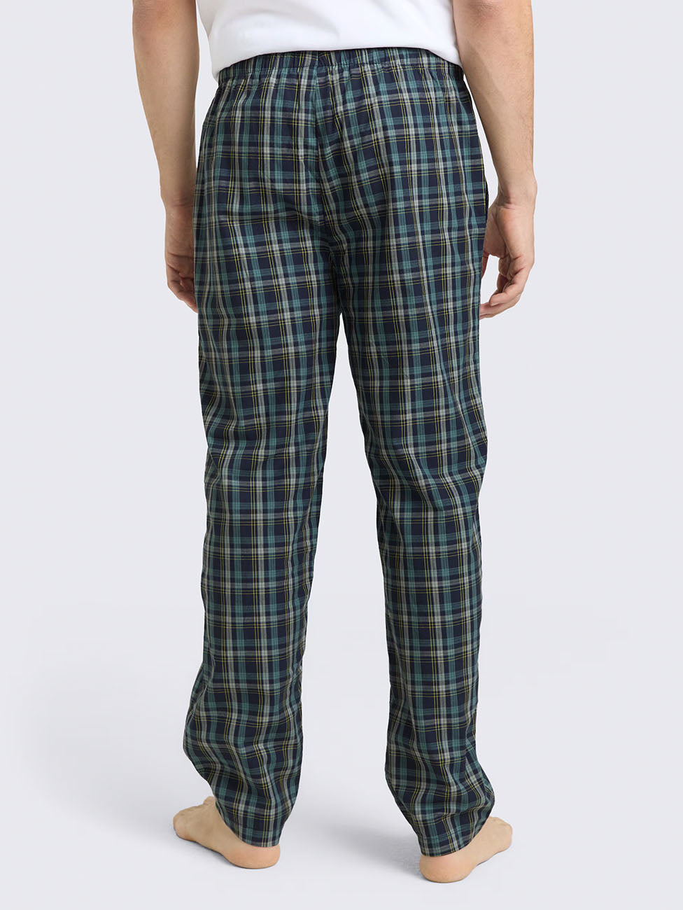 Tom Tailor Blue Checkered Pyjama Pants