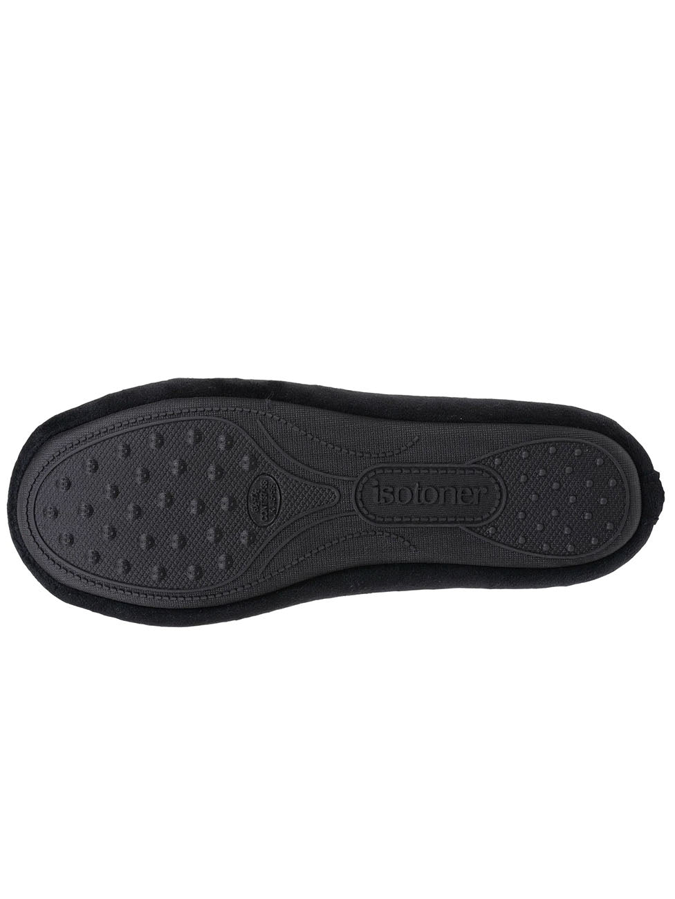 Isotoner Women's Noir Ballerina Slippers