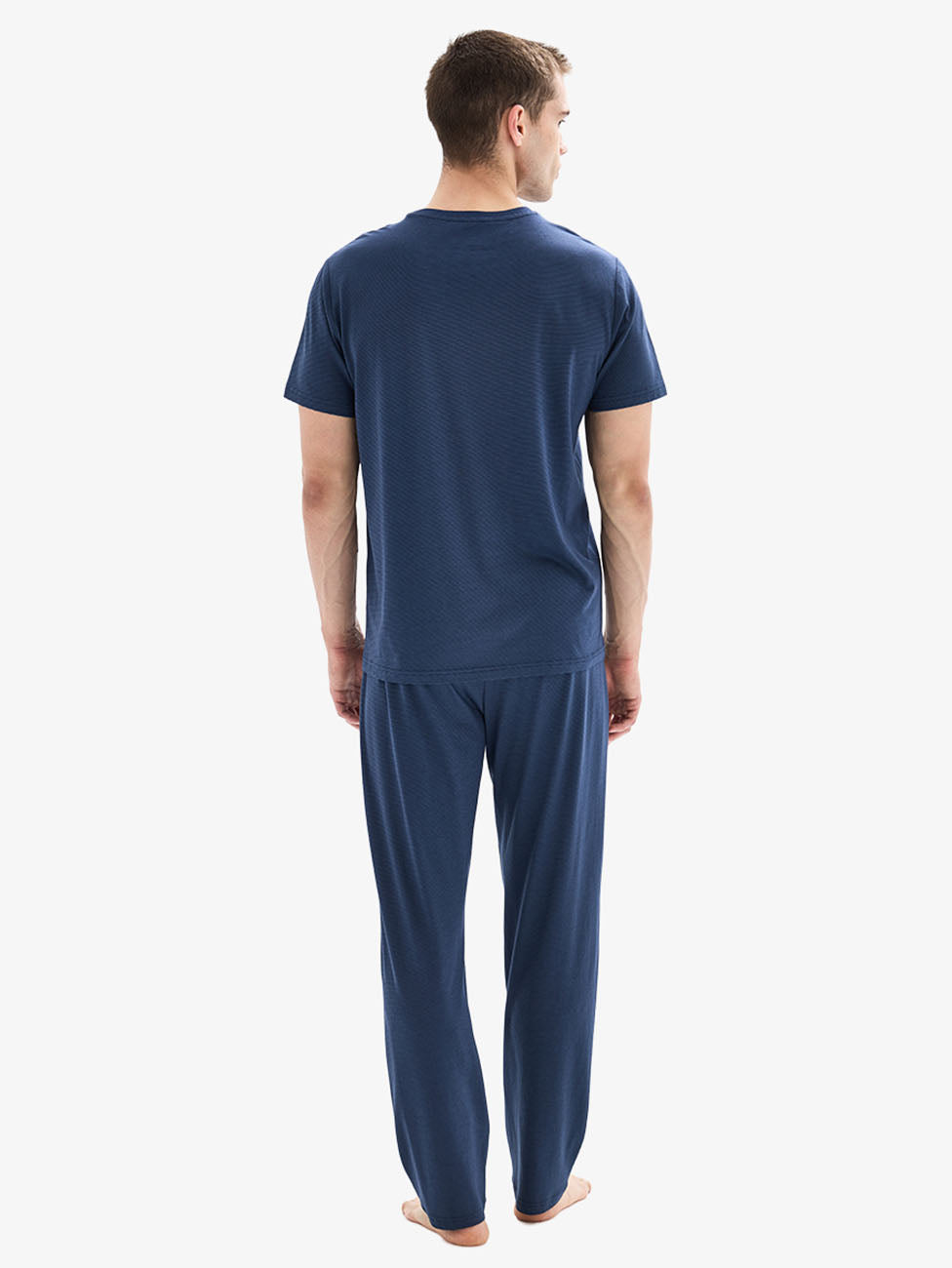 Blackspade Navy Blue Men's Pyjama