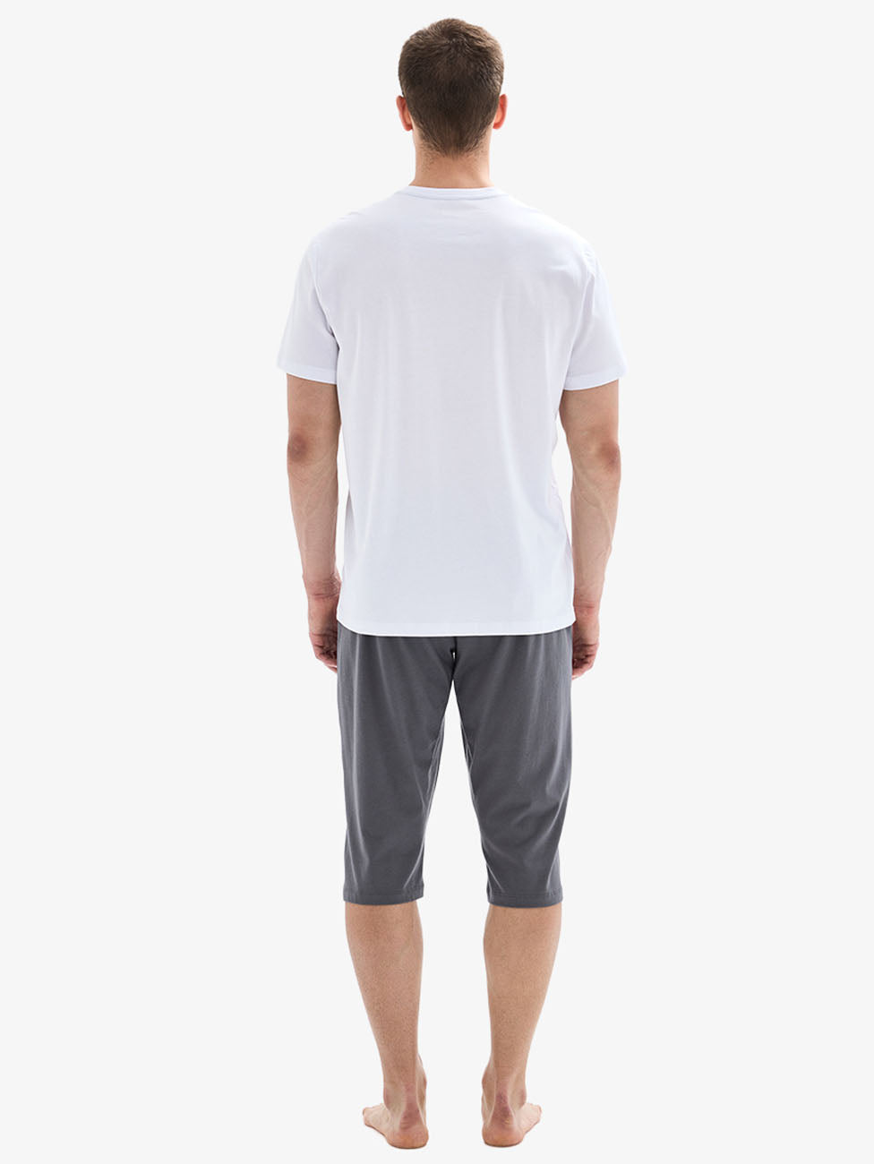 Blackspade Optic White Men's Short Pyjama