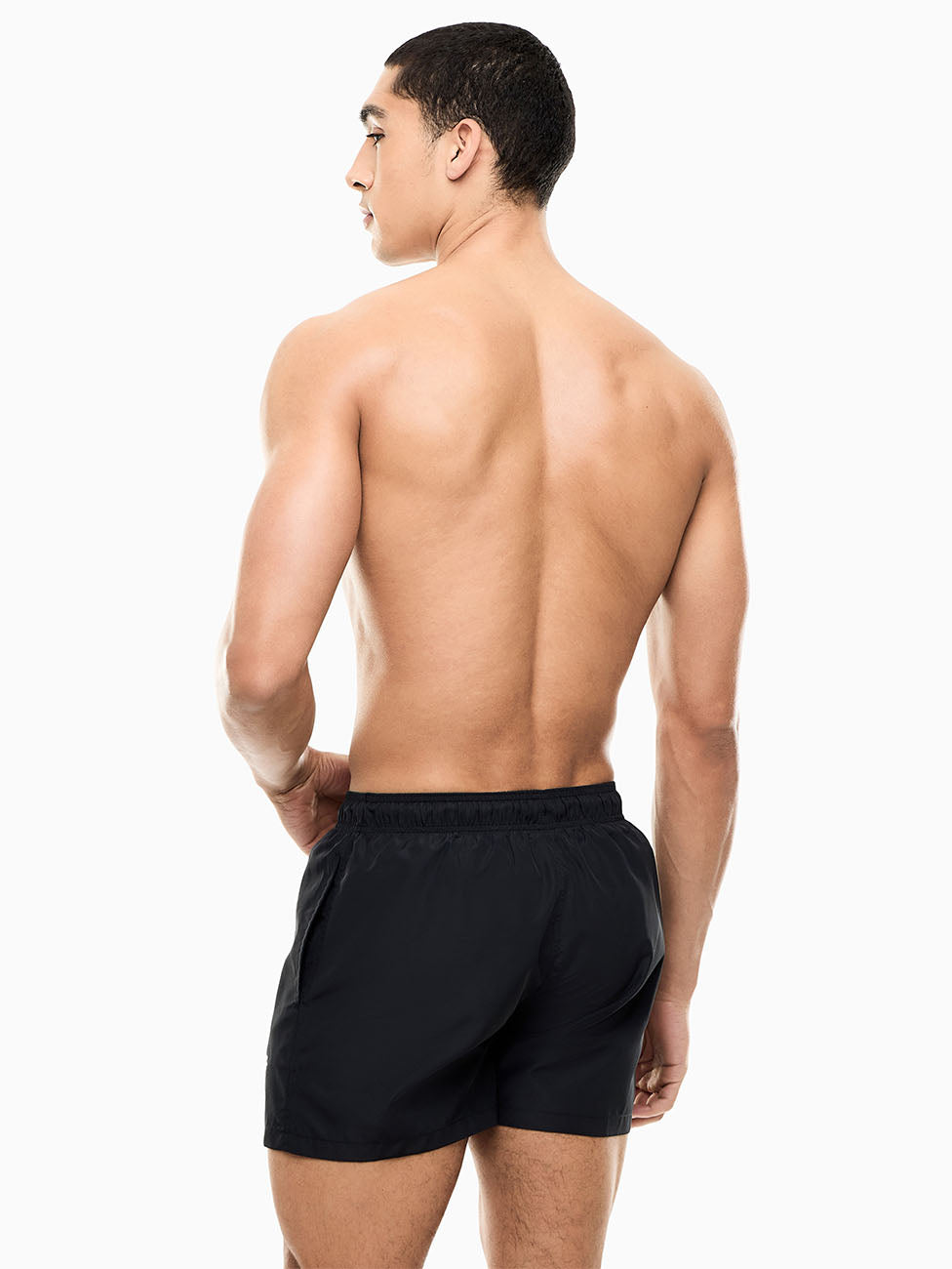 EA7 Water Sports Black Visibility Swim Shorts