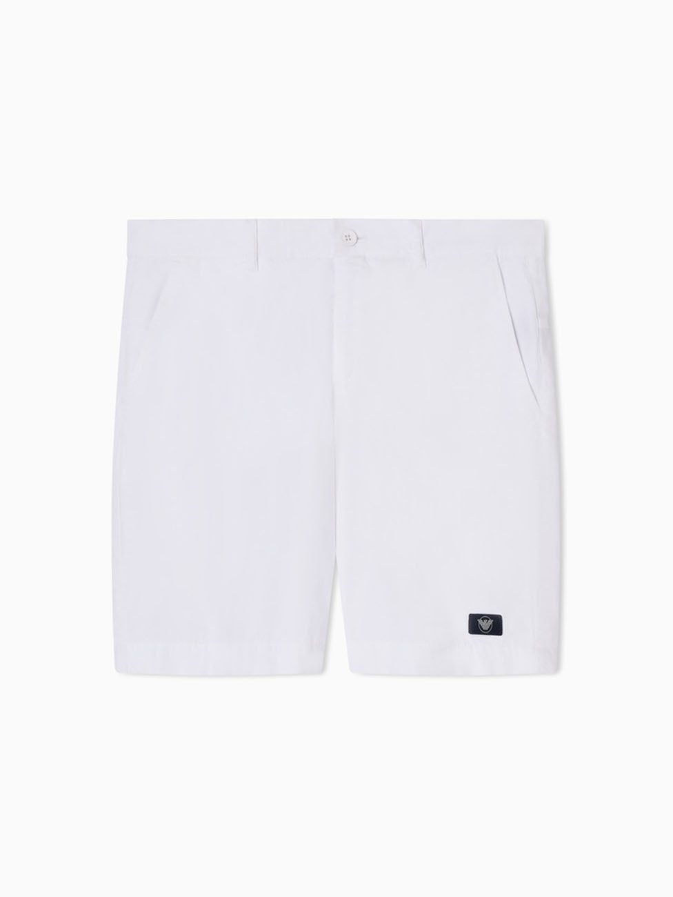 Emporio Armani Satin Label Cotton Shorts
