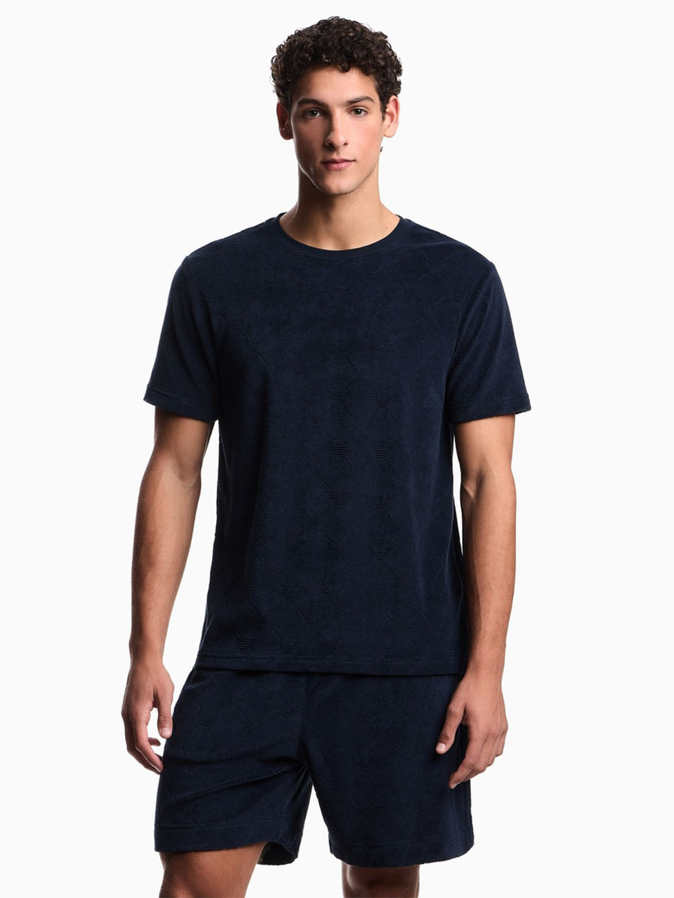 Emporio Armani Sponge Crew Neck T-Shirt