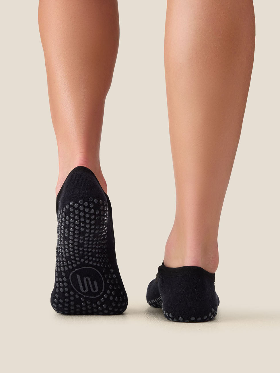 MoveActive Black Ballet Grip Socks