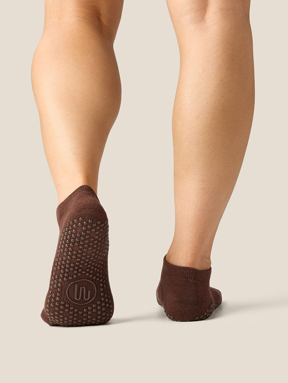 MoveActive Espresso  Low Rise Grip Socks