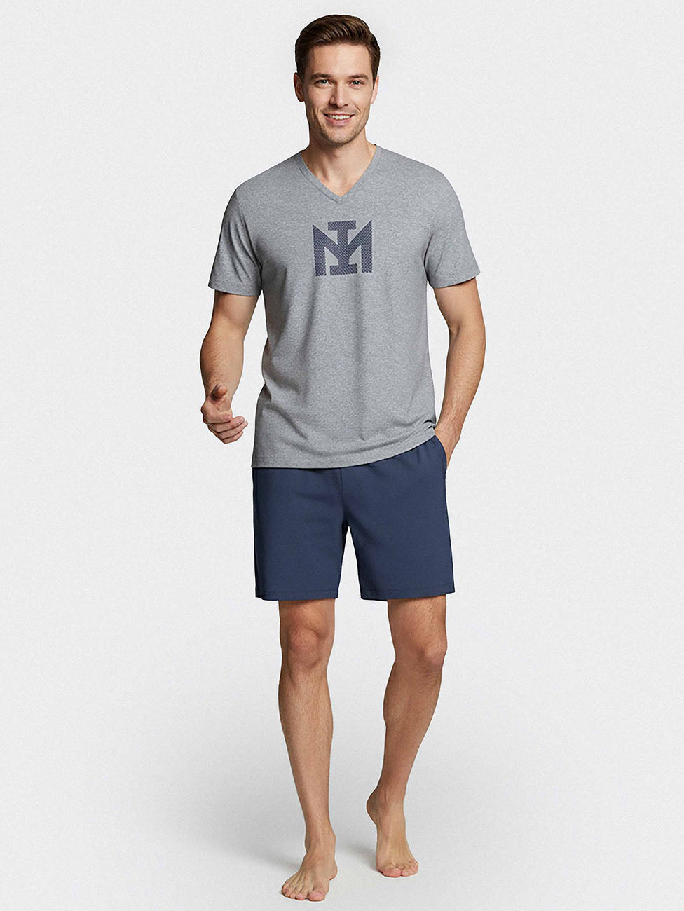 Impetus Men's Cotton Short Pyjama