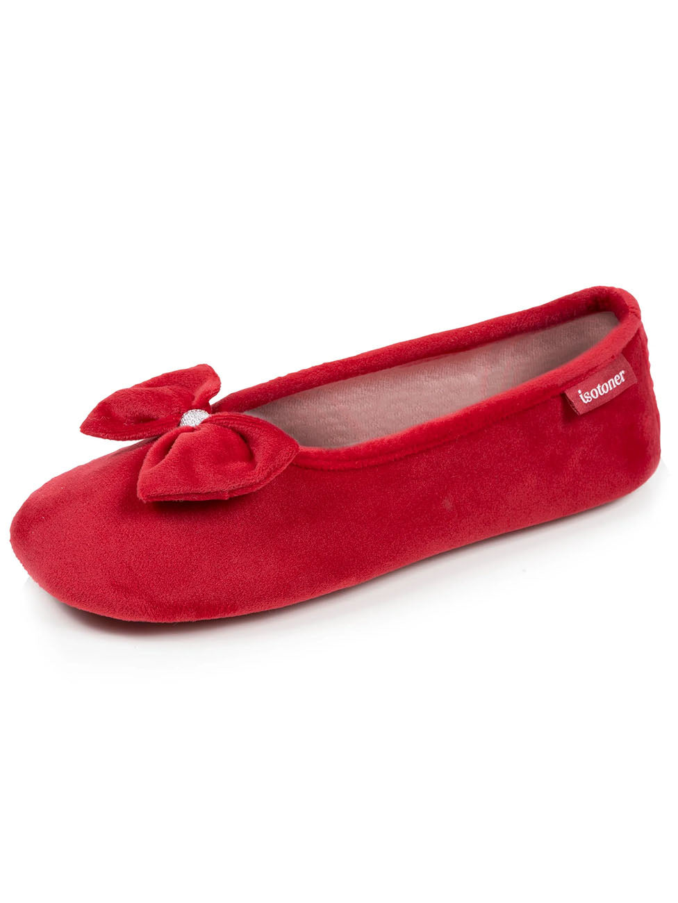 Isotoner Women's Rouge Ballerina Slippers