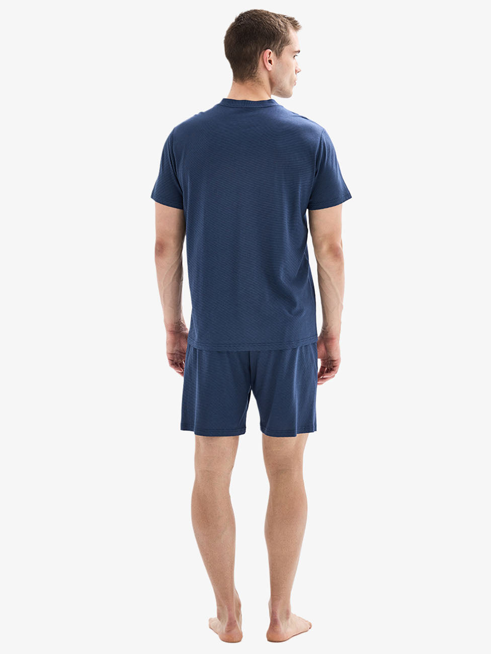 Blackspade Navy Men's Short Pyjama