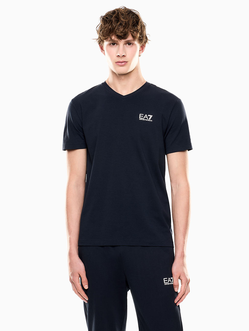 EA7 Core Identity Stretch Cotton jersey T-shirt
