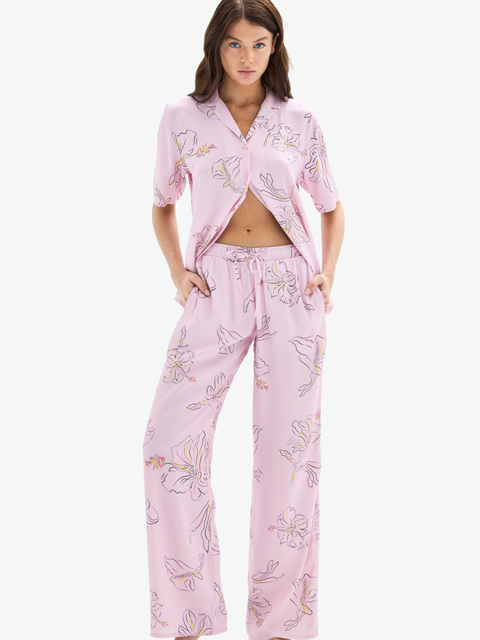 Blackspade Hawaii Print Women's Pyjama