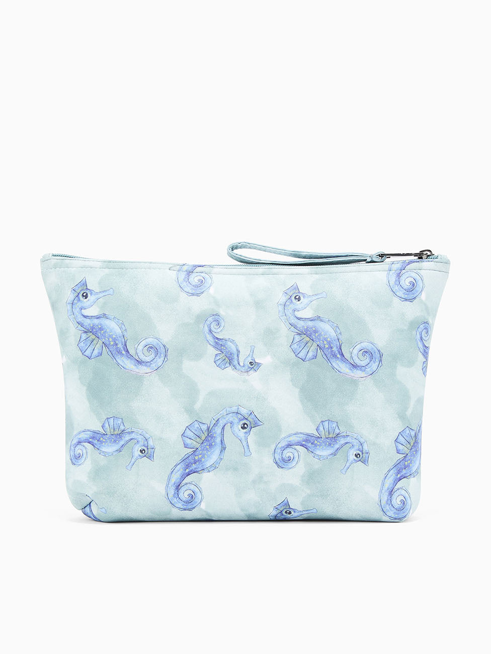 Emporio Armani Sea Animals Print Beach Pouch