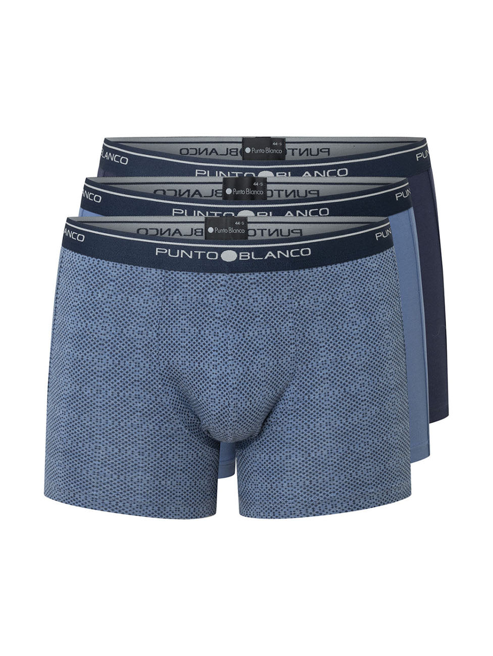 Punto Blanco Basix Triplo Cerrado Boxer (Pack of 3)