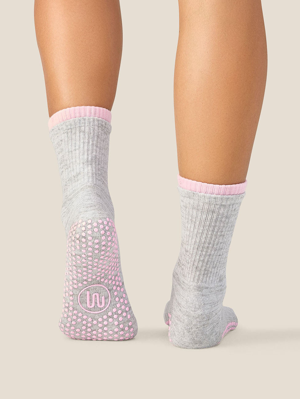 MoveActive Layer Grey  Crew Grip Socks