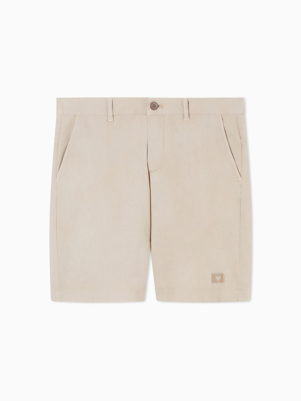 Emporio Armani Satin Label Cotton Shorts