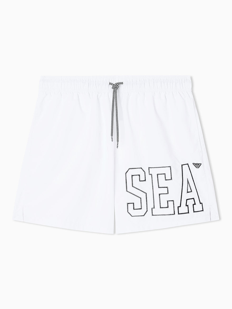 Emporio Armani Sea Embroidery Beach Shorts