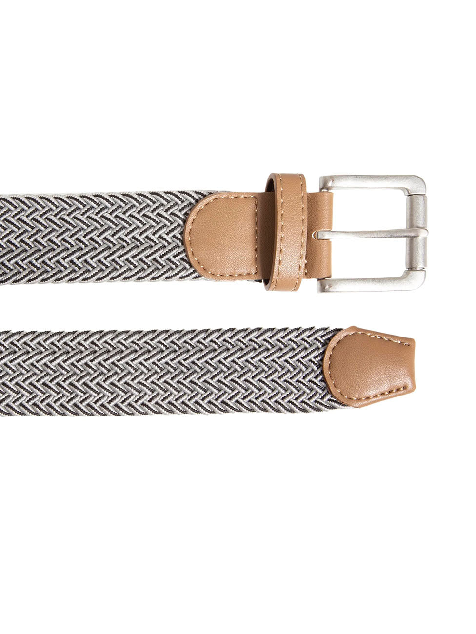 Isotoner Men's Braided Fabric Belt