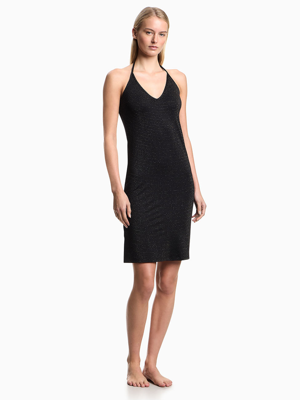 Emporio Armani Lycra & Lurex Beach Dress