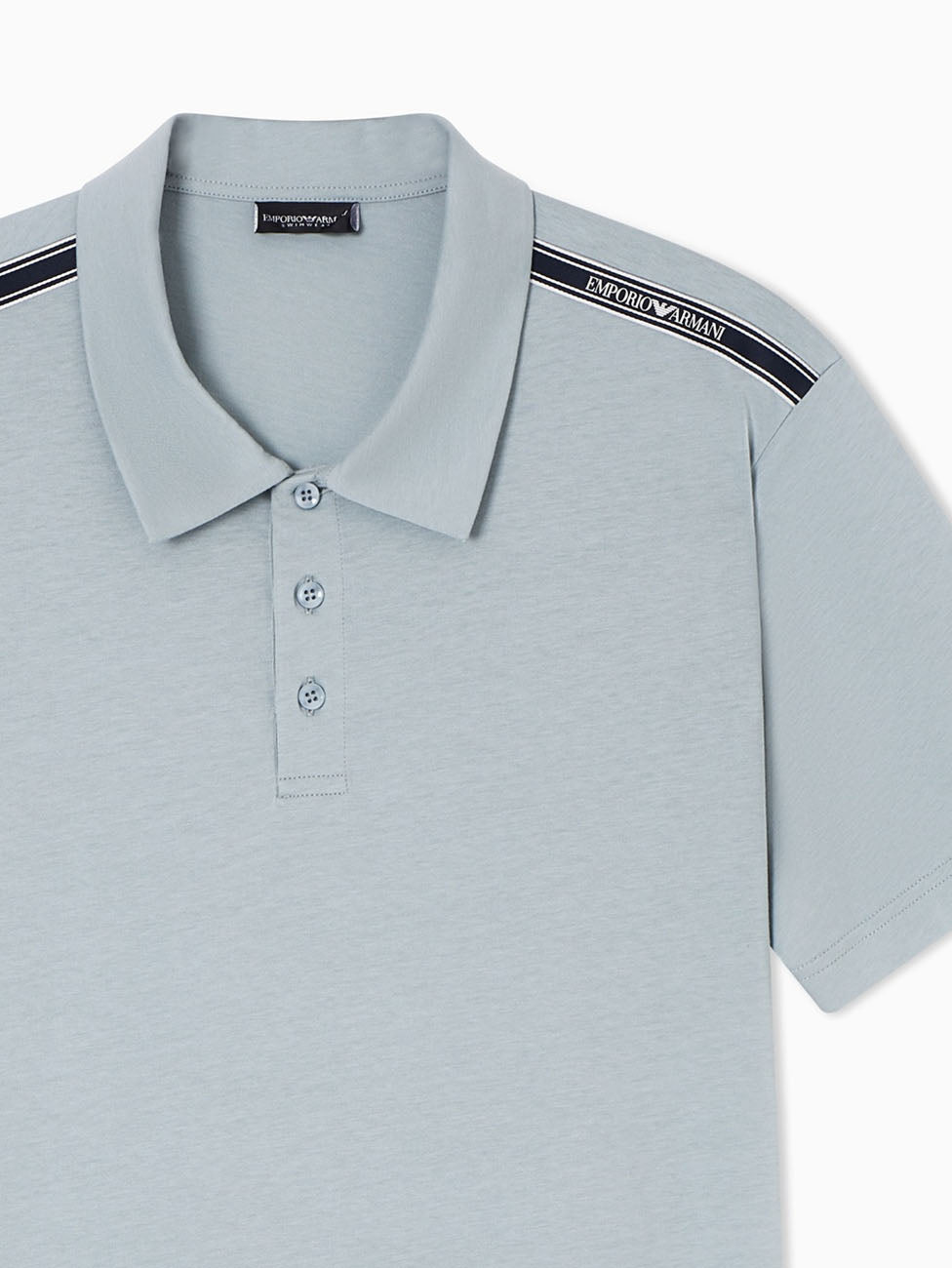 Emporio Armani Logo Tape Polo T-shirt