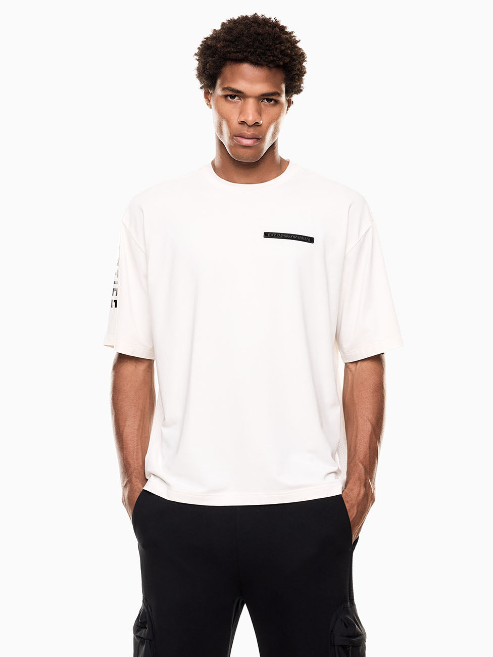 EA7 Train Athletic Stretch T-shirt