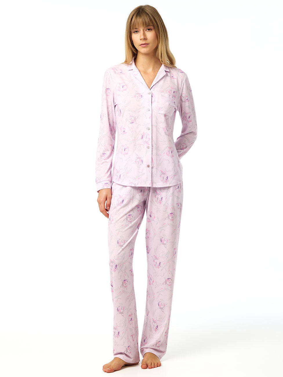Blackspade Big Flower Women's Pyjama Set