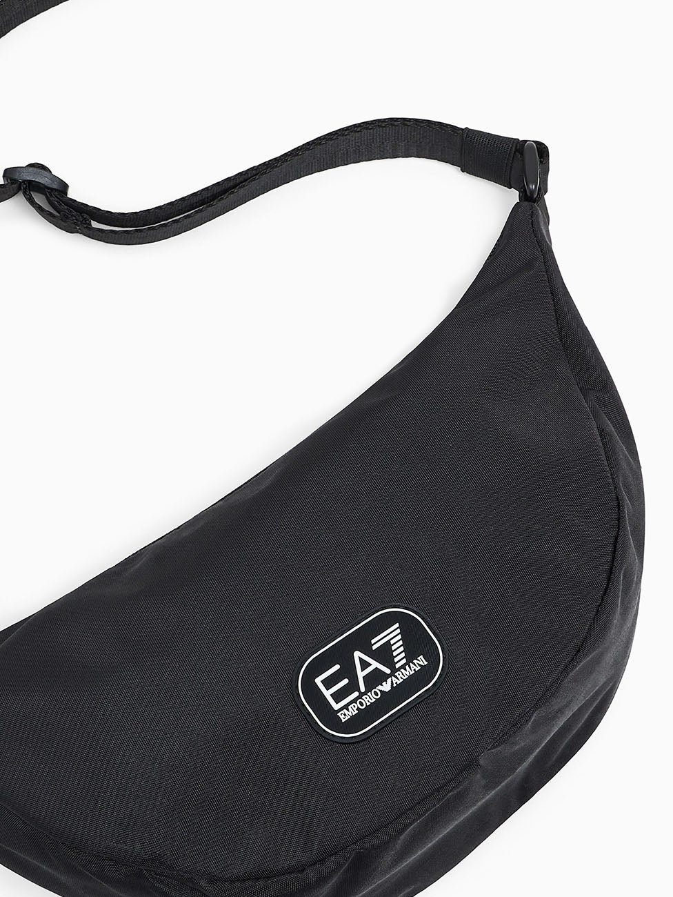 EA7 Black Carryover Sling Bag
