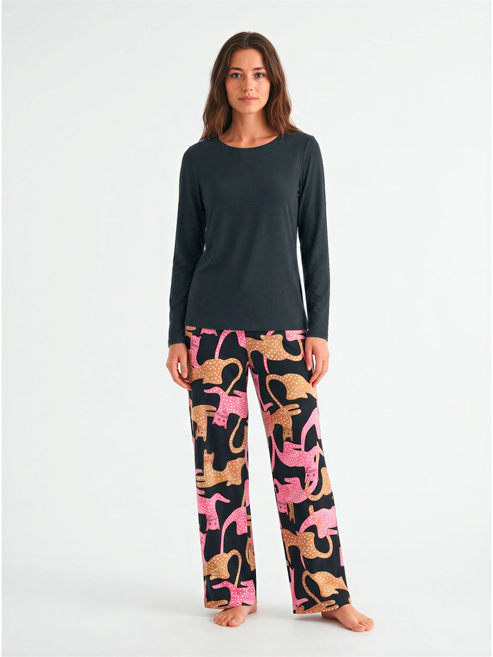 Calida Sleep Over M&M series Long-Sleeve Women Shirt