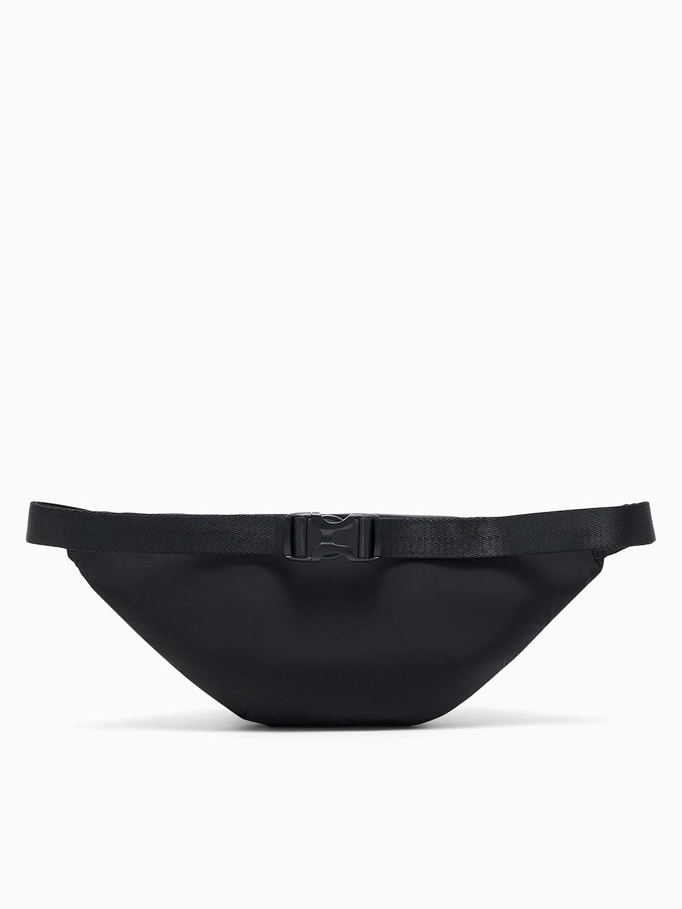 EA7 Black Logo Tape Waist Bag