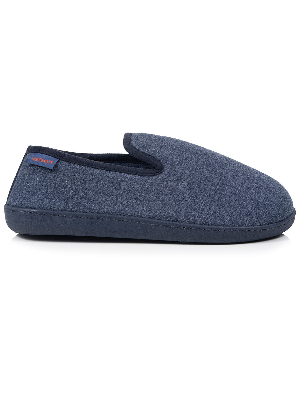 Isotoner Navy Men's Charentaise Slippers