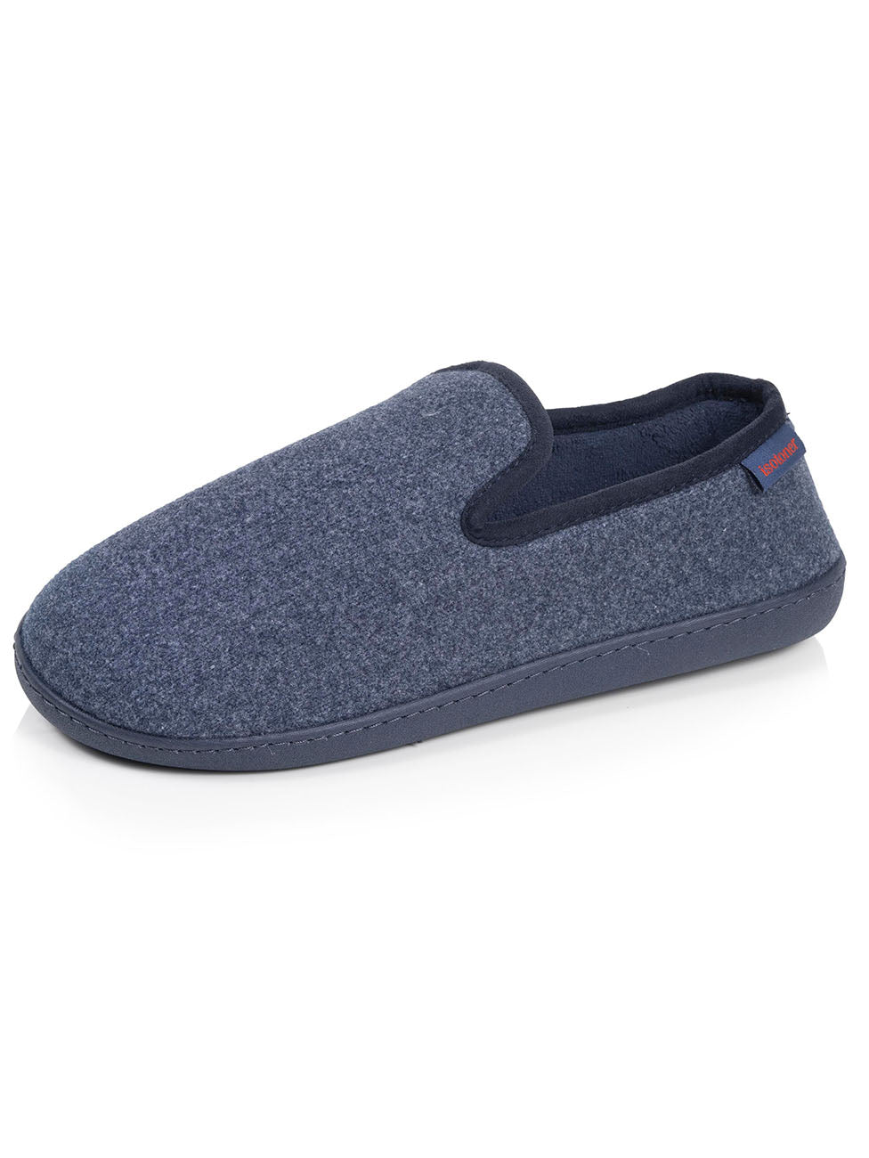 Isotoner Navy Men's Charentaise Slippers