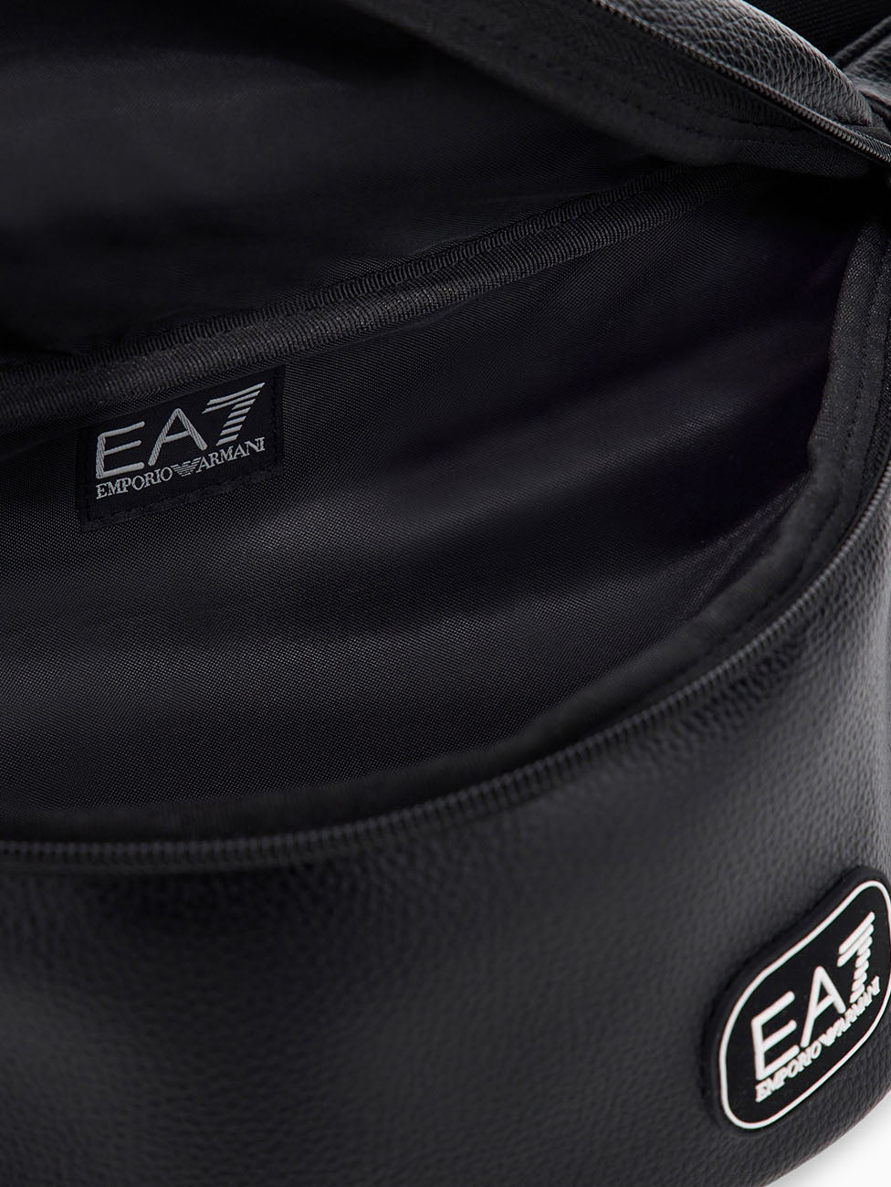 EA7 Black Carryover Sling Bag