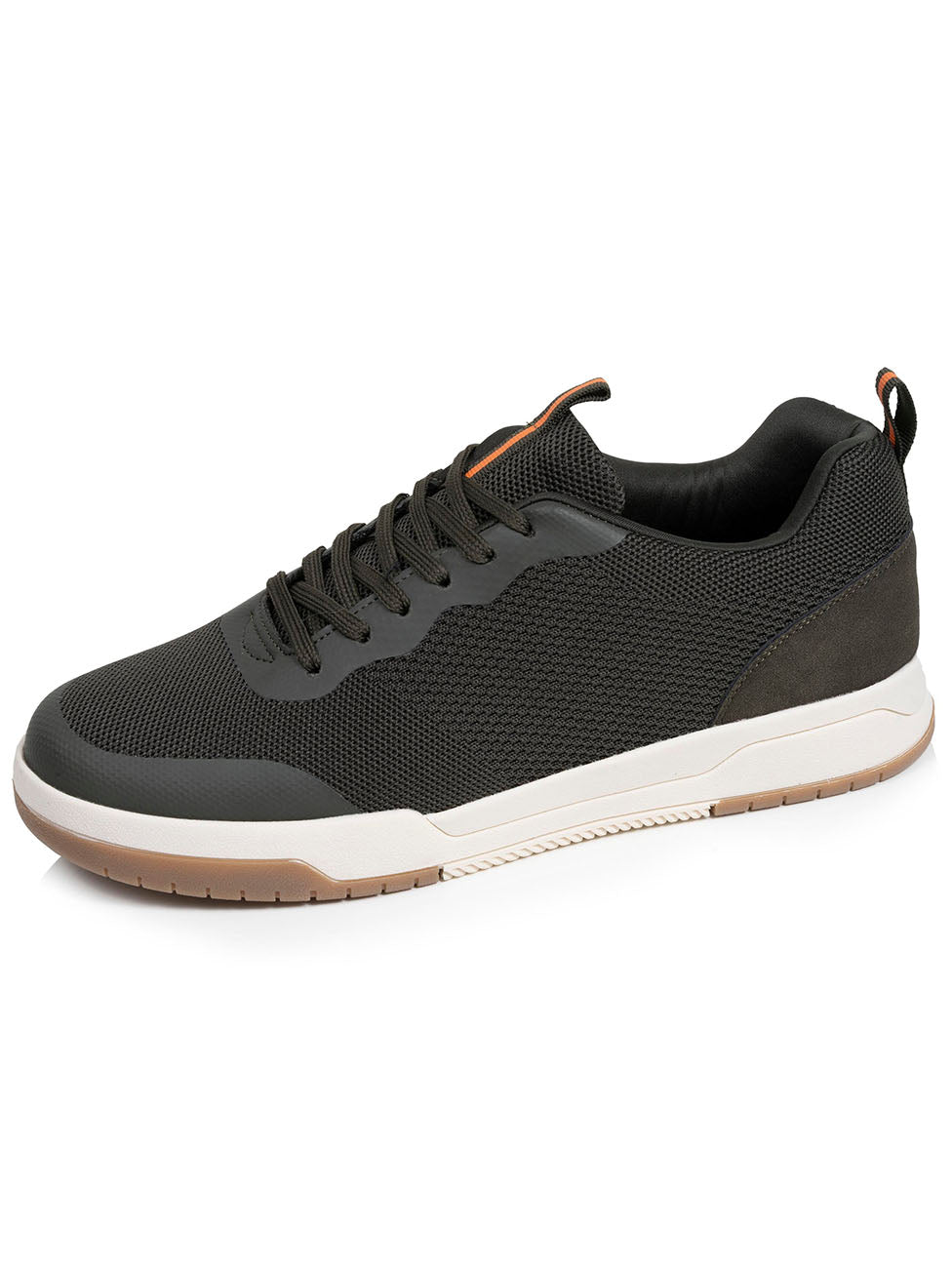 Isotoner Khaki Men's Lace-Up Trainers