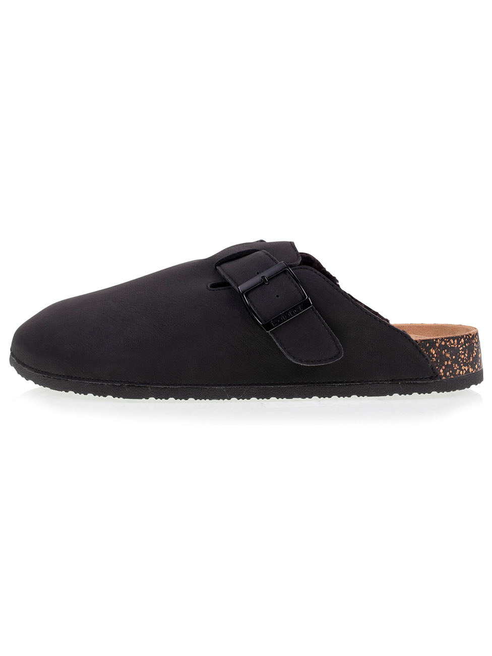 Isotoner Black Men's Lined Clogs