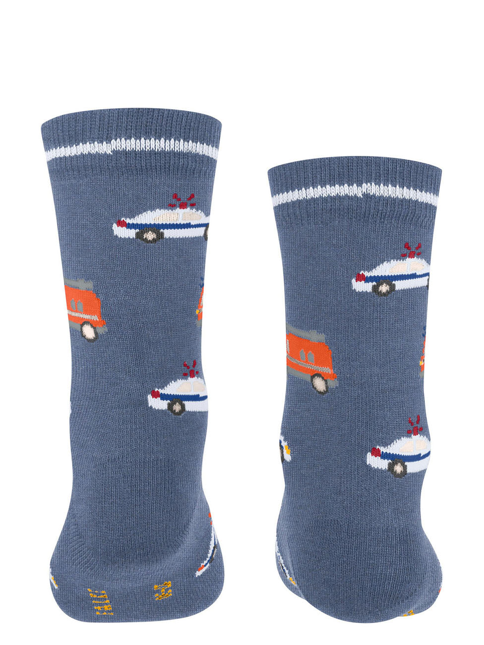 FALKE Police and Fire Cars Kids Socks