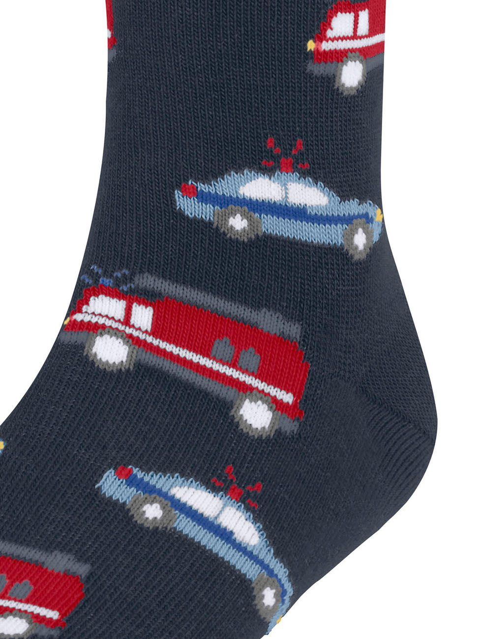 FALKE Police and Fire Cars Kids Socks