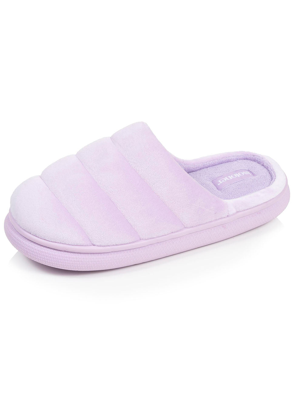 Isotoner Lilac Women's BLOUP Mule Slippers