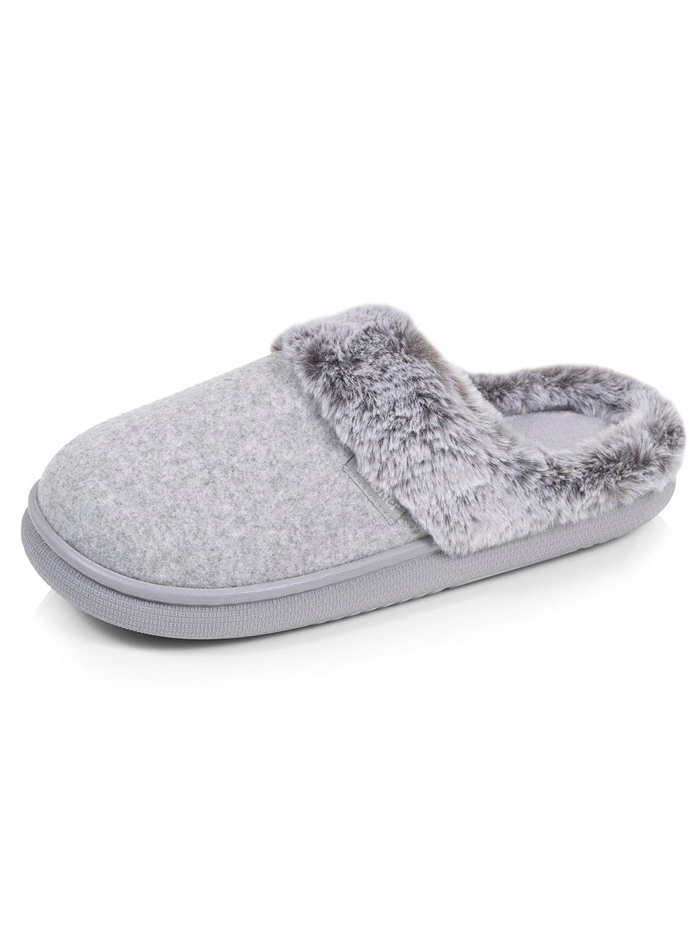 Isotoner Grey Women's BLOUP Mule Slippers