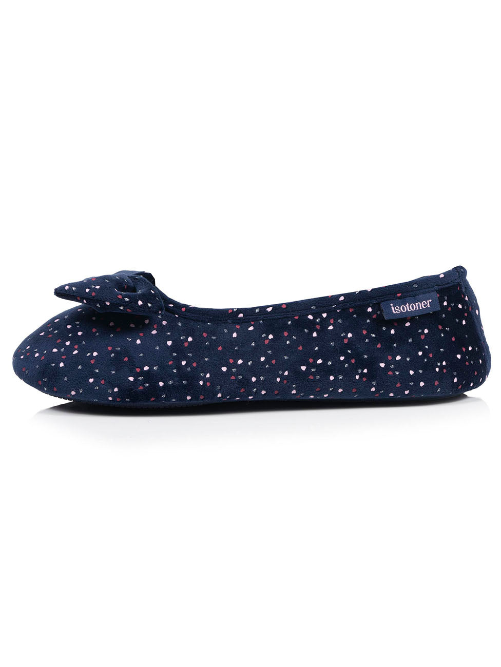 Isotoner Navy Women's Ballerina Slippers