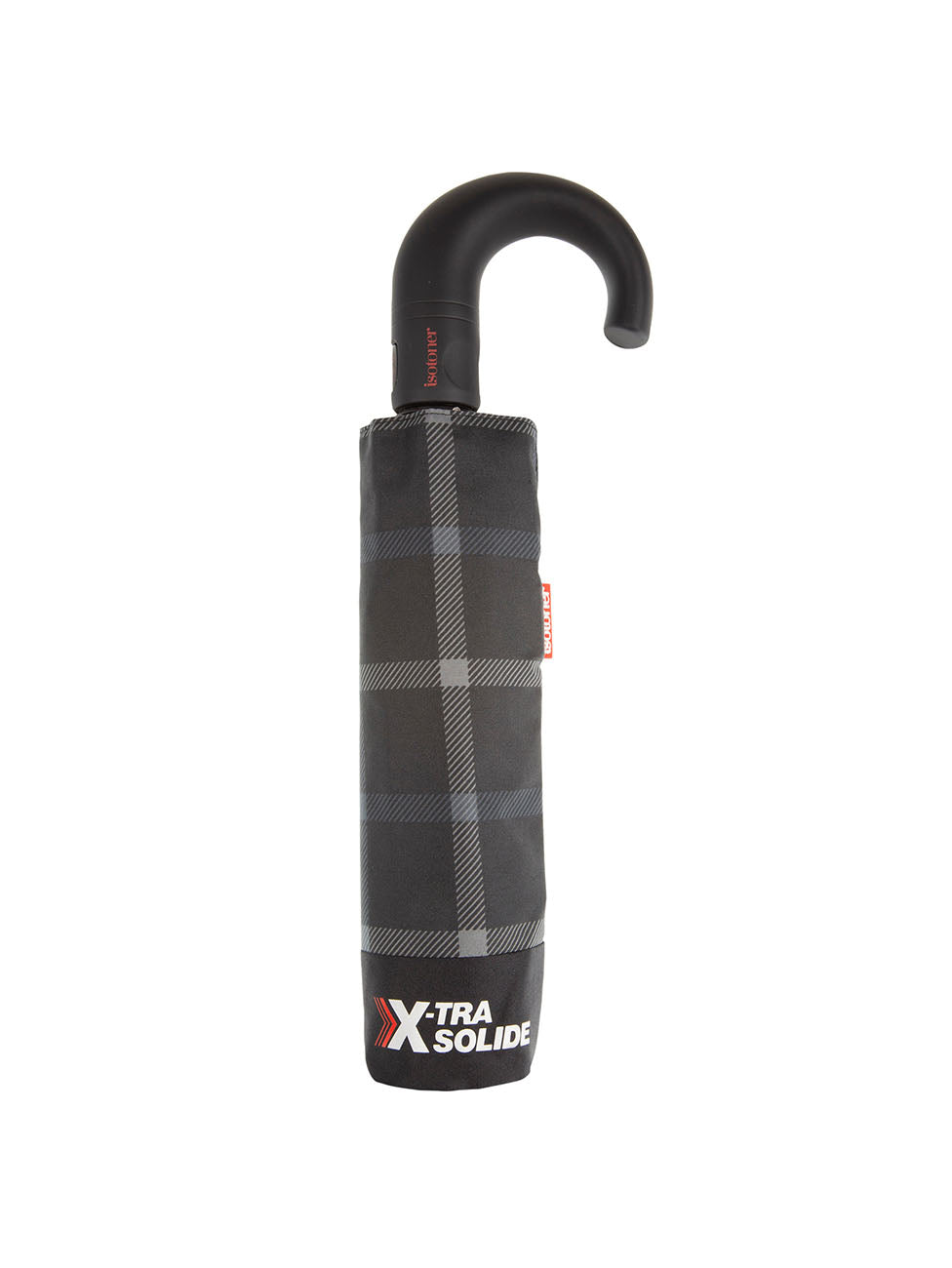 Isotoner Men's Crook X-TRA SOLIDE Umbrella