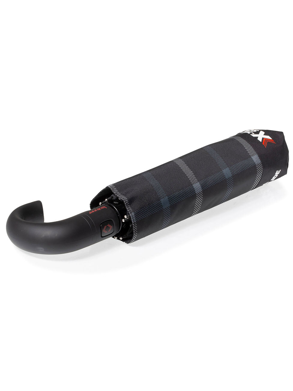 Isotoner Men's Crook X-TRA SOLIDE Umbrella