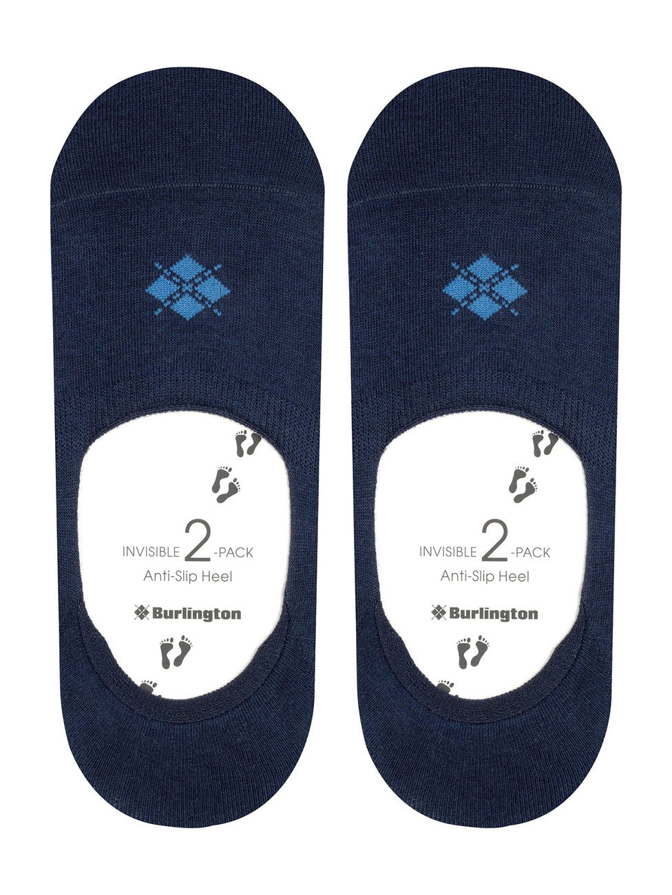 Burlington Everyday Invisibles Men's Socks (Pack of 2)