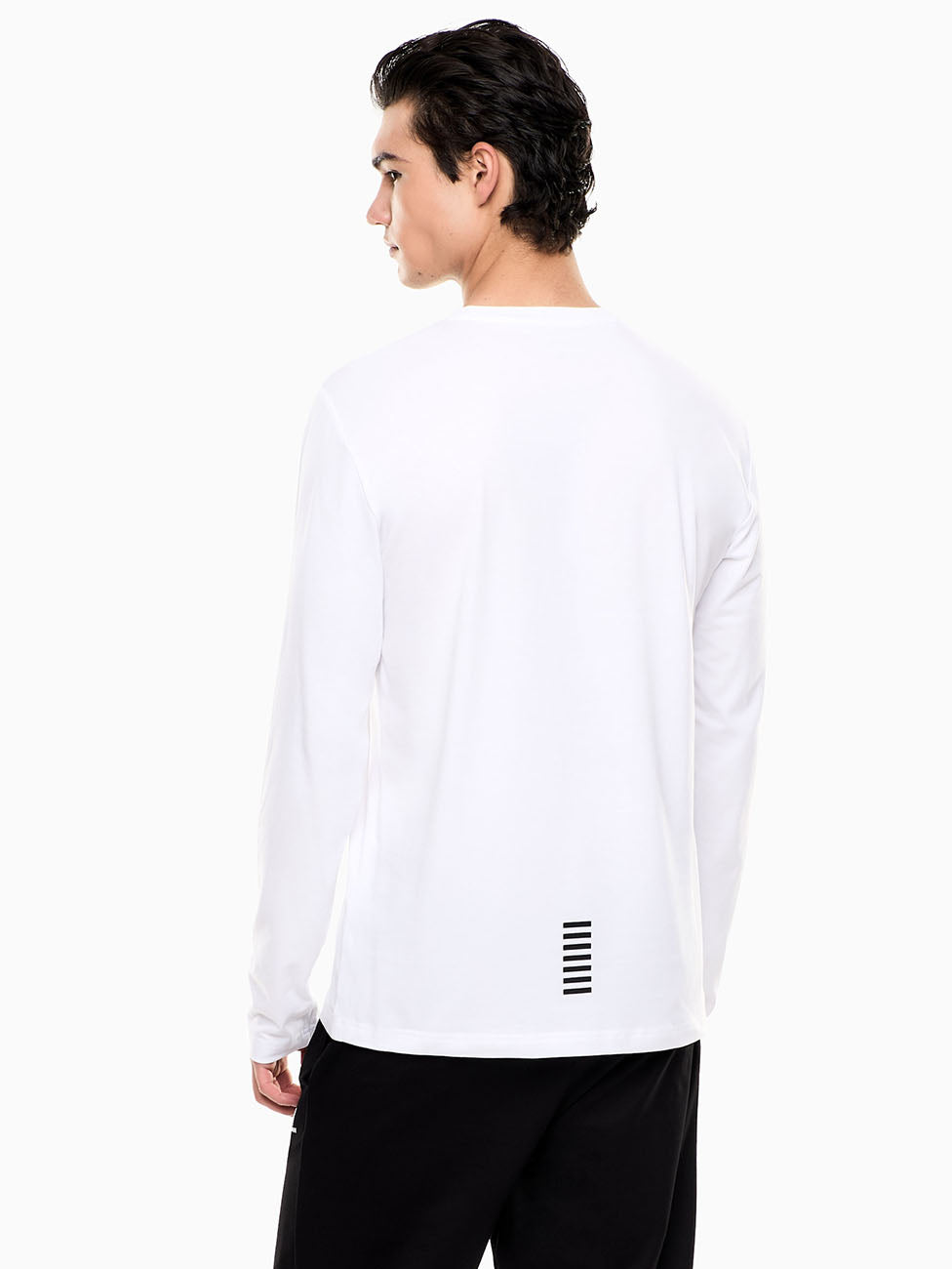 EA7 Core Identity Long-Sleeved T-Shirt