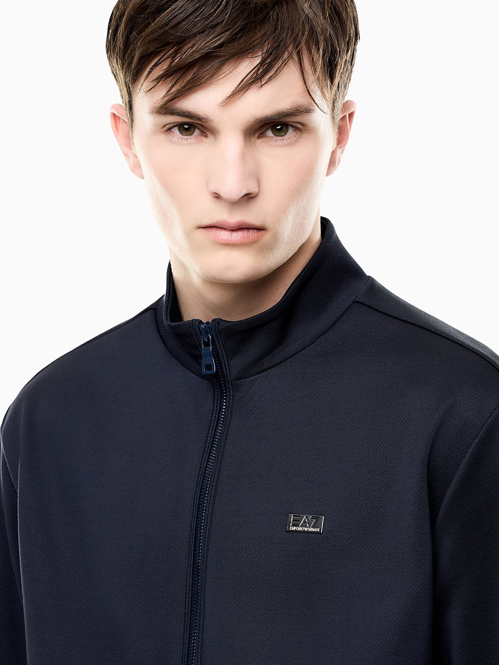 EA7 Lux Identity Full-Zip Sweatshirt
