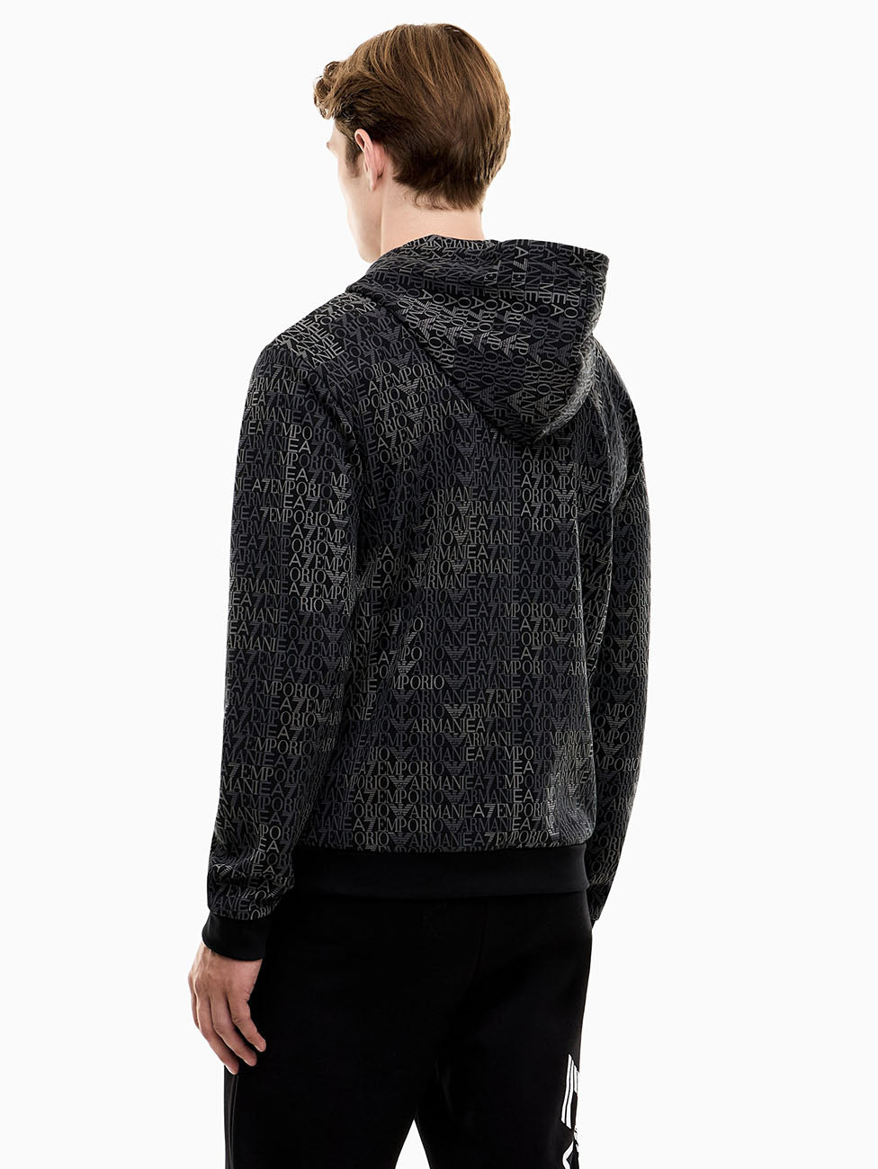 EA7 Logo Series Full-Zip Hoodie