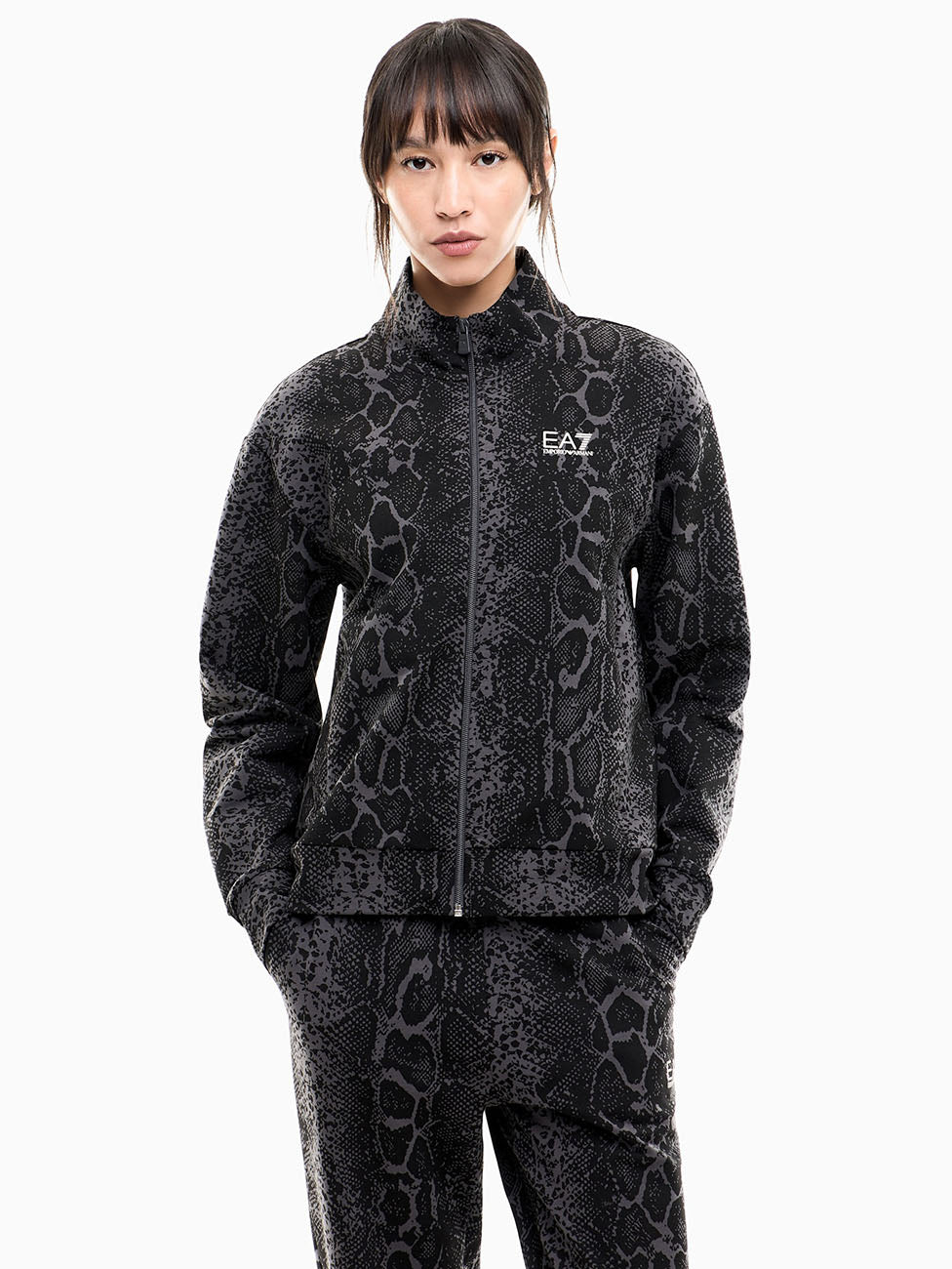 EA7 Graphic Series Crew-Neck Sweatshirt