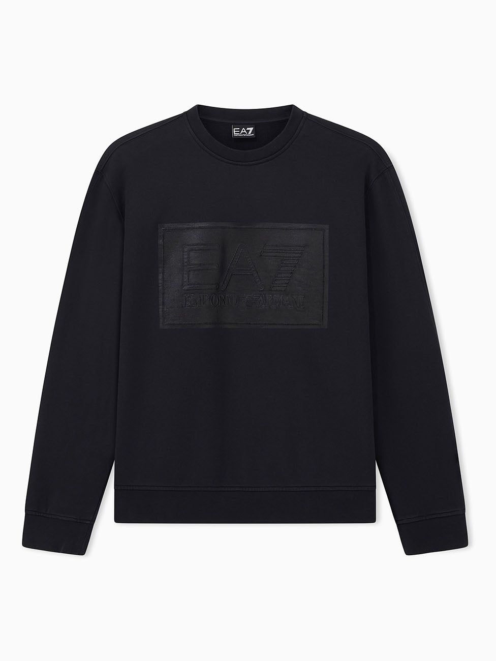 EA7 Black Edition Crew-Neck Sweatshirt
