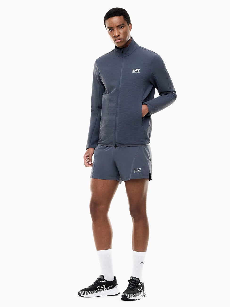 EA7 VENTUS7 Full-Zip Sweatshirt
