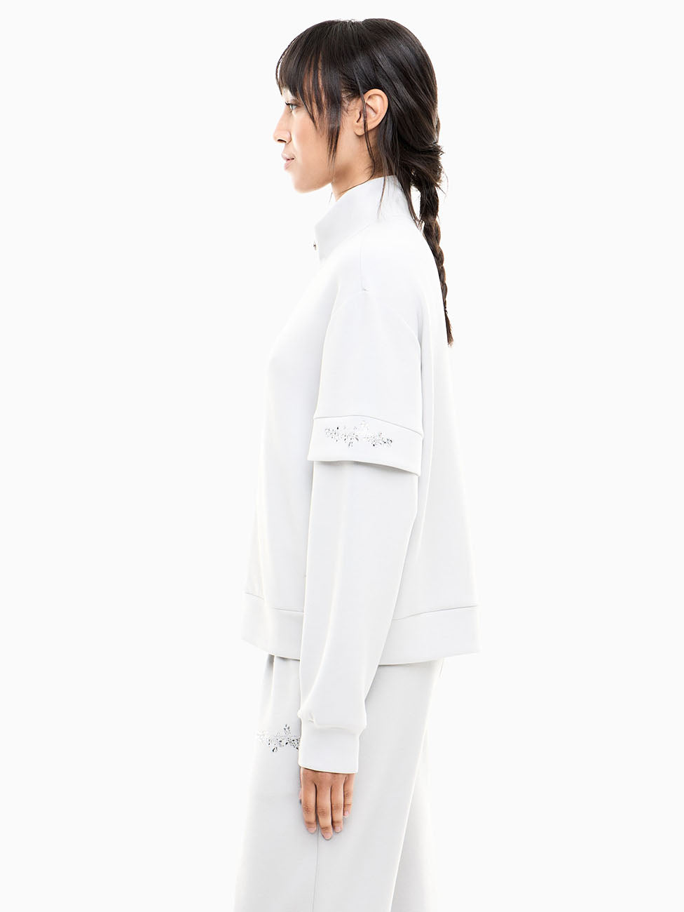 EA7 Logo Series Full-Zip Sweatshirt