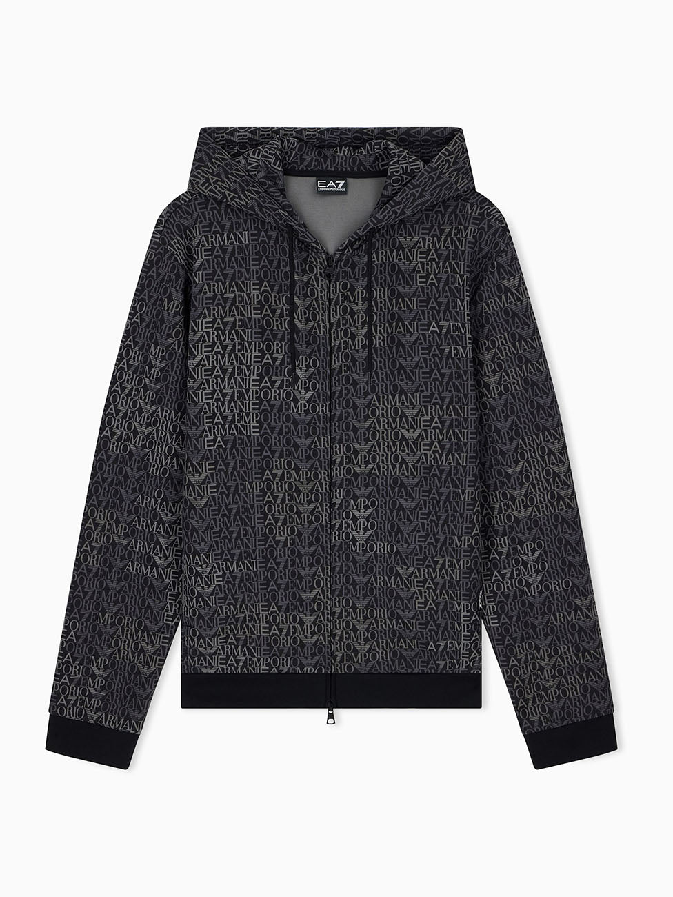 EA7 Logo Series Full-Zip Hoodie