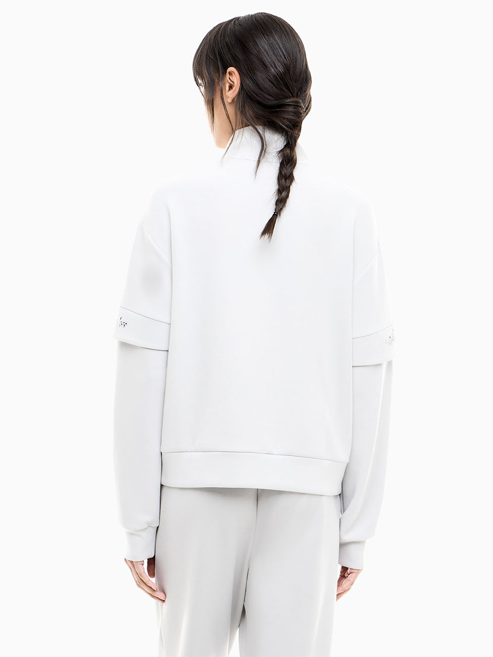 EA7 Logo Series Full-Zip Sweatshirt