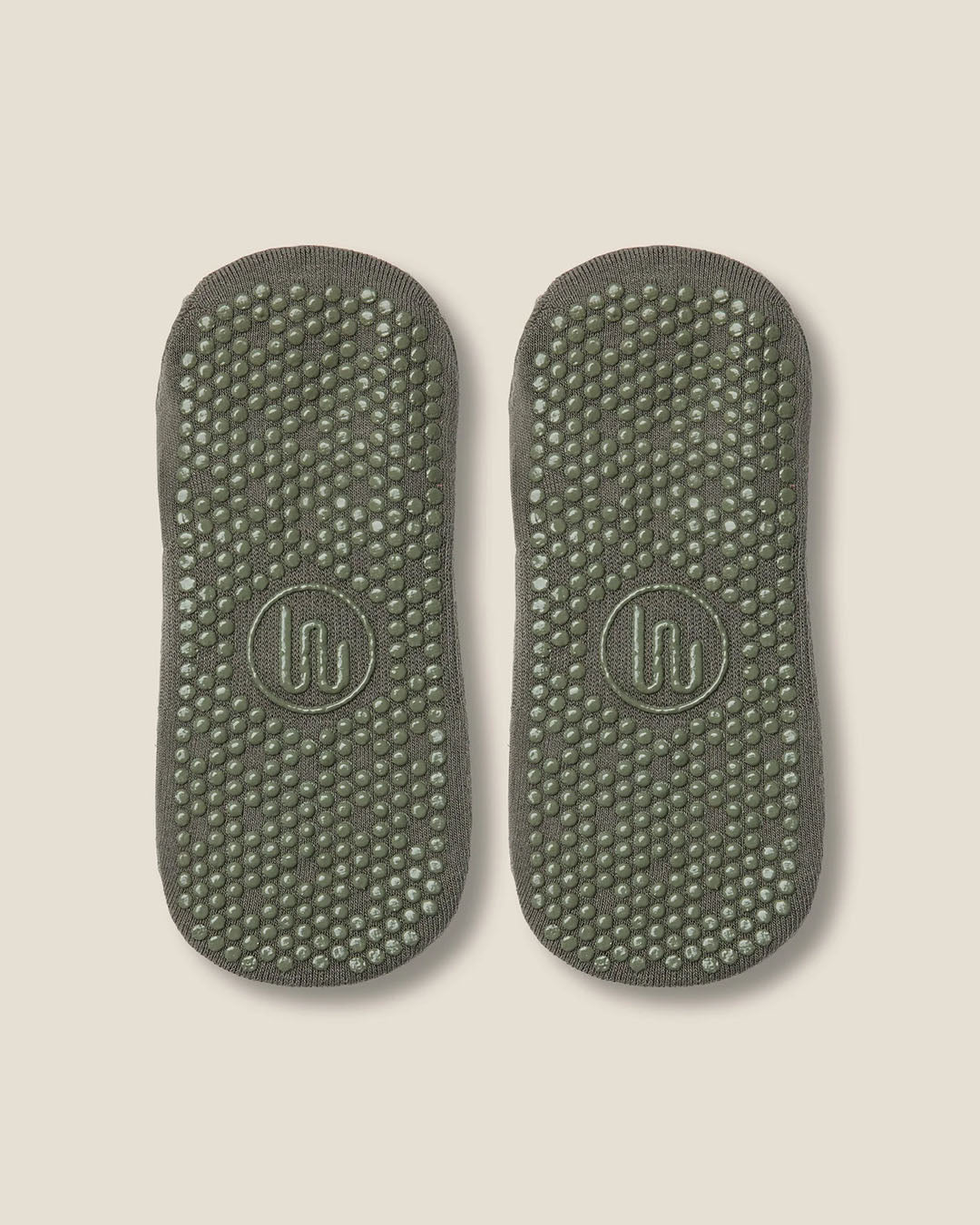 MoveActive Khaki Low Rise Grip Socks